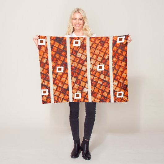Verbrannte Orange Decke (Beispiel)