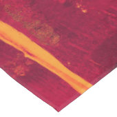 Verbrannte orange texturierte Tischdecke (Schrägansicht)