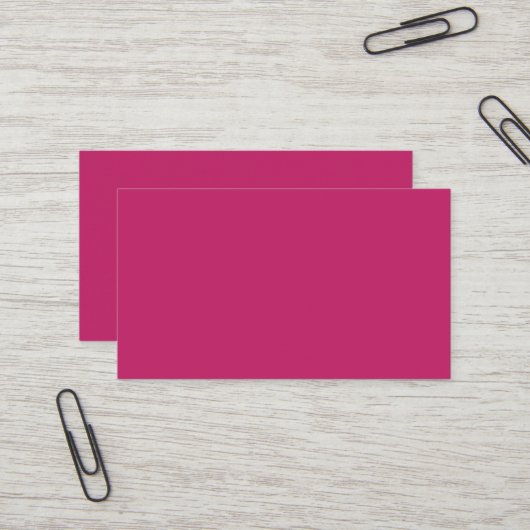 Verbrannte Pinke Visitenkarte (Vorderseite/Rückseite Beispiel)