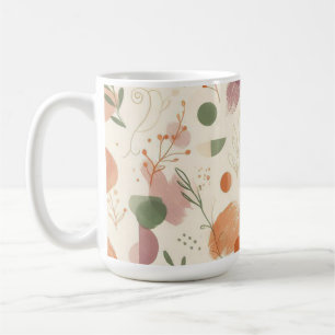 Verbrannter Terrakotta-Staub-Sage-Boho-Wüstenfarn- Kaffeetasse