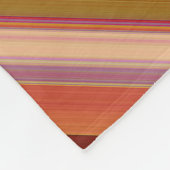 Verbranntes Orange Fleecedecke (Ecke)