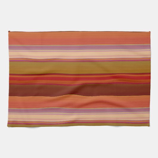 Verbranntes Orange Geschirrtuch (Horizontal)