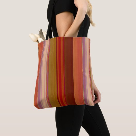 Verbranntes Orange Tasche (Von Nahem)
