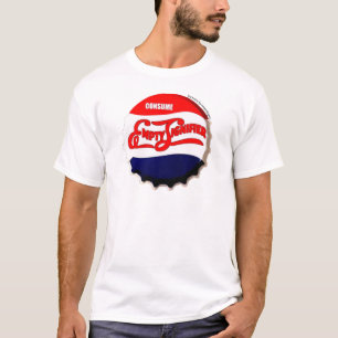 Verbrauche den leeren Signifikanten-Holzschnitt, L T-Shirt
