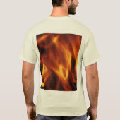 Verbrauchendes Feuer T-Shirt (Rückseite)