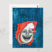 Verbrauchskarte Postkarte (Vorne/Hinten)