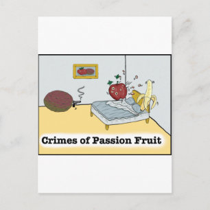 Verbrechen an Leidenschaft Fruit Zazzle Postkarte