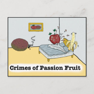 Verbrechen an Leidenschaft Fruit Zazzle Postkarte