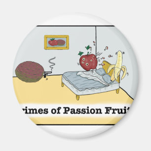 Verbrechen der Passionsfrucht Zazzle Magnet