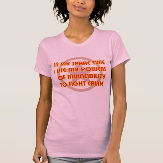Verbrechen-Kämpfer T-Shirt (Vorderseite)