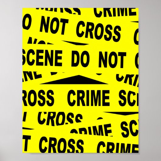 Verbrechen Scene Tape Poster (Vorne)