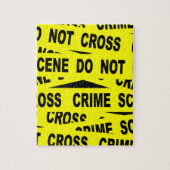 Verbrechen Scene Tape Puzzle (Vertikal)