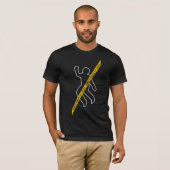 Verbrechen-Szenen-Shirt T-Shirt (Vorne ganz)