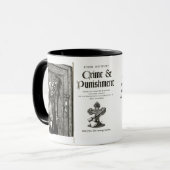 Verbrechen-und der Bestrafungs-11oz Tasse (Vorderseite Links)