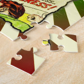 Verbrechen von Frauen #2 Goldenes Comic Buchdecke Puzzle (Seite)