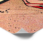 Verbrechen von Frauen_Bonnie Parker Vintage Comice Poster (Ecke)