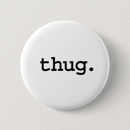 Verbrecher Button (Vorderseite)