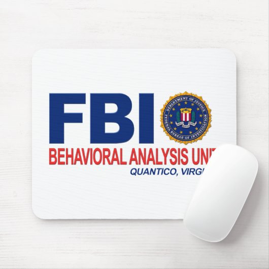 Verbrecher FBI BAU Mousepad (Mit Mouse)