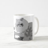 Verbrecher-Katze Kaffeetasse (VorderseiteRechts)