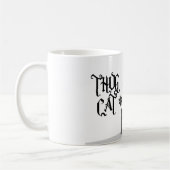 Verbrecher-Katze Kaffeetasse (Links)