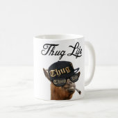 Verbrecher-Leben Kaffeetasse (VorderseiteRechts)