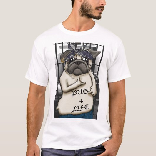 Verbrecher-Mops T-Shirt (Vorderseite)