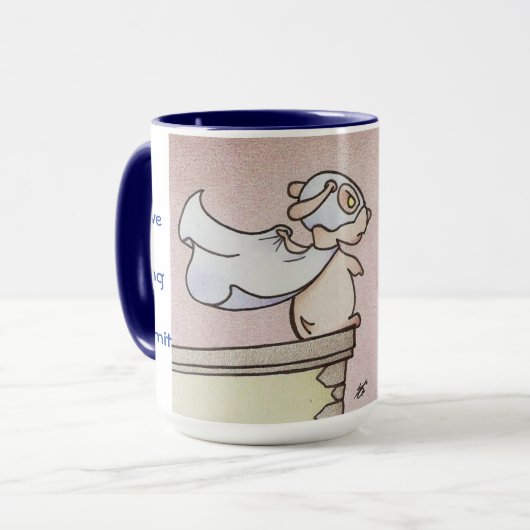 Verbrecherbitter Tasse (Vorderseite Links)