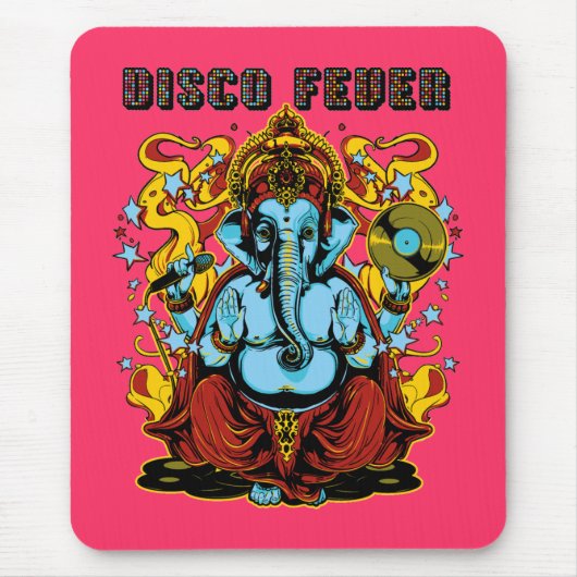 Verbrecherdiscoauflage Mousepad (Vorne)