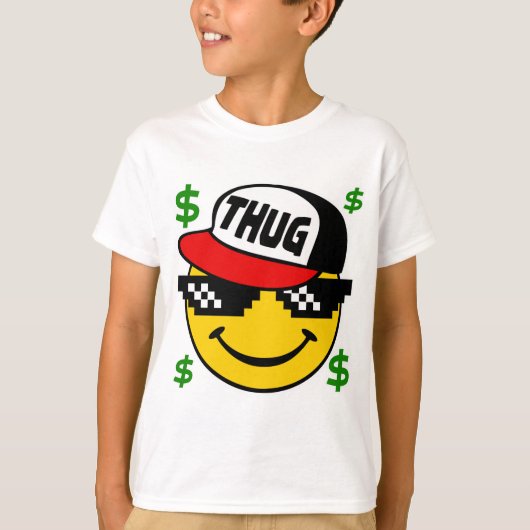 VerbrecherEmoticon T-Shirt (Vorderseite)