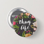 Verbrecherleben Button (Vorne & Hinten)