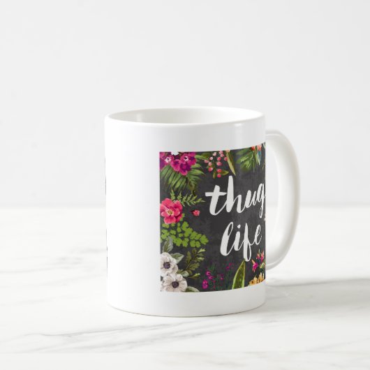 Verbrecherleben Kaffeetasse (VorderseiteRechts)