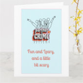 Verbrecherpartner, Bestie Funny Galantine's Card Karte (Gelbe Blume)