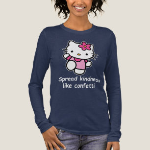 Verbreite Freundlichkeit wie Konfetti Tri-Blend Shirt