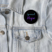 Verbreite Hoffnung Selbstmordpräventionsbewusstsei Button (Beispiel)