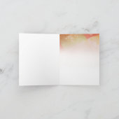 Verbreiten der Freude Feiertagskarte (Innenseite)