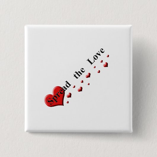 Verbreiten der Liebe Button (Vorderseite)