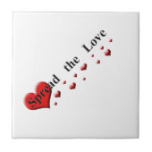 Verbreiten der Liebe Fliese (Vorderseite)