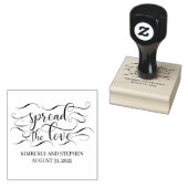 Verbreiten der Liebe Hochzeit Gummistempel (Stempel)