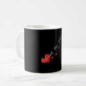 Verbreiten der Liebe Kaffeetasse (Vorderseite Links)