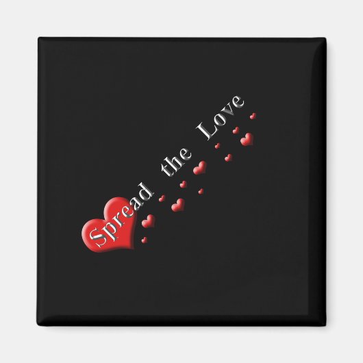 Verbreiten der Liebe Magnet (Vorne)