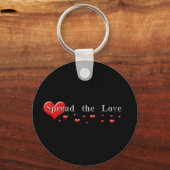 Verbreiten der Liebe Schlüsselanhänger (Vorderseite)