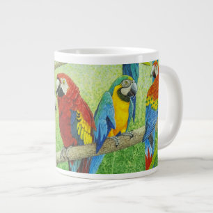 Verbreiten der Nachrichten Jumbo-Tasse
