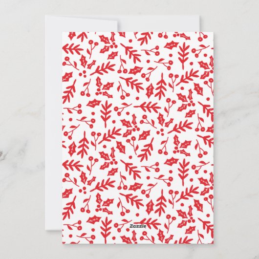 Verbreiten Sie Beifall Feiertagskarte (Rückseite)