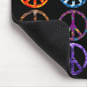 Verbreiten Sie den Frieden Mousepad (Ecke)