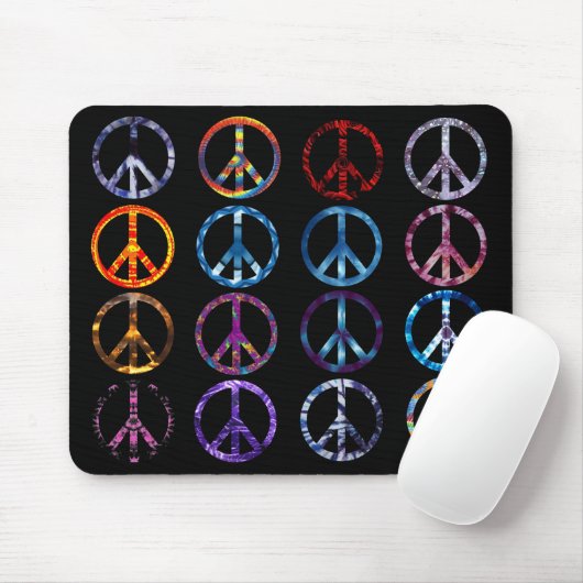 Verbreiten Sie den Frieden Mousepad (Mit Mouse)