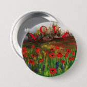 Verbreiten Sie die Liebe, die wunderschöne Liebe d Button (Vorne & Hinten)