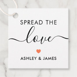 Verbreiten Sie die Liebe Tag, Tag der Hochzeit Ges Geschenkanhänger