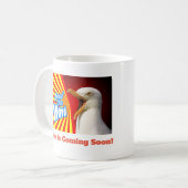 Verbreiten Sie die Wort-Tasse Kaffeetasse (Vorderseite Links)