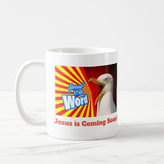 Verbreiten Sie die Wort-Tasse Kaffeetasse (Links)