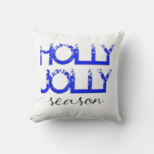 "Verbreiten Sie Freude mit unserer Holly Jolly Bek Kissen
